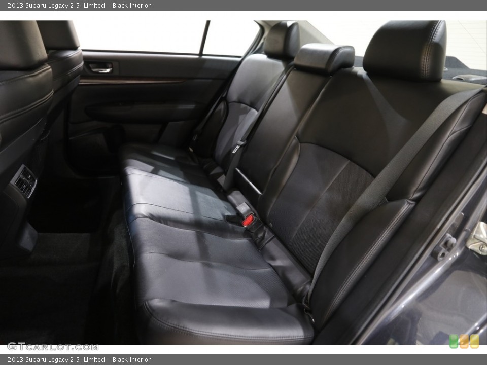 Black Interior Rear Seat for the 2013 Subaru Legacy 2.5i Limited #143091328