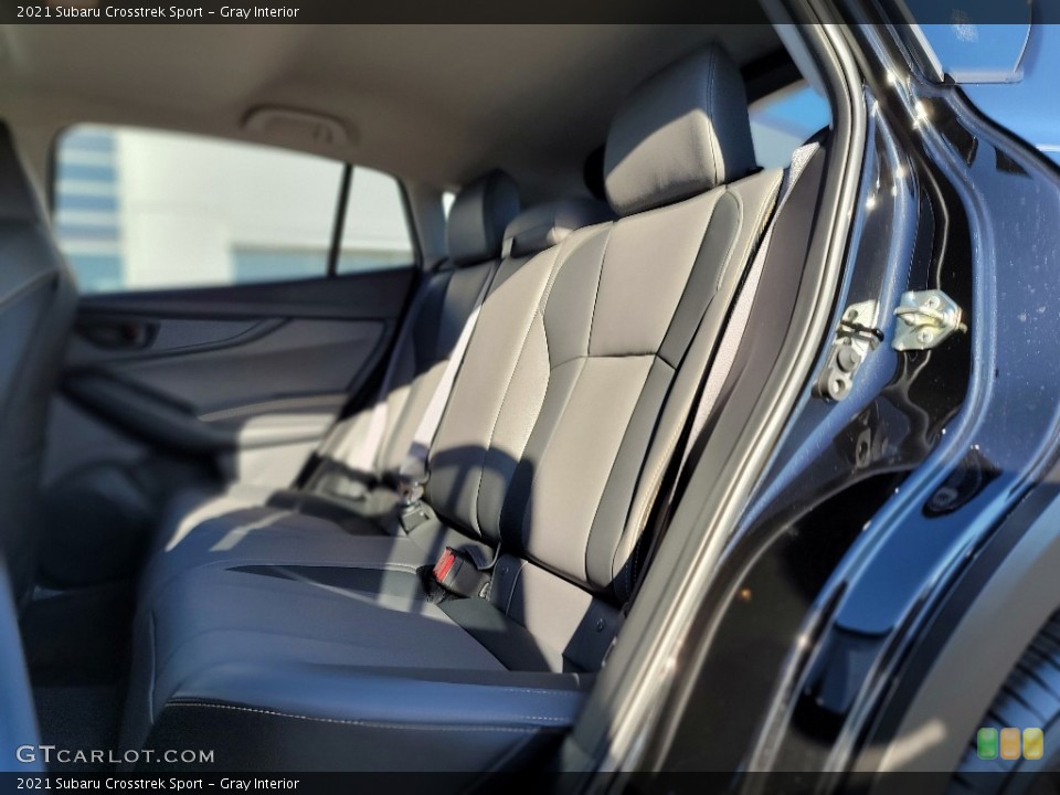 Gray Interior Rear Seat for the 2021 Subaru Crosstrek Sport #143091401