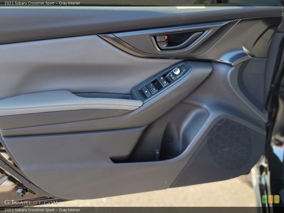 Gray Interior Door Panel for the 2021 Subaru Crosstrek Sport #143091434