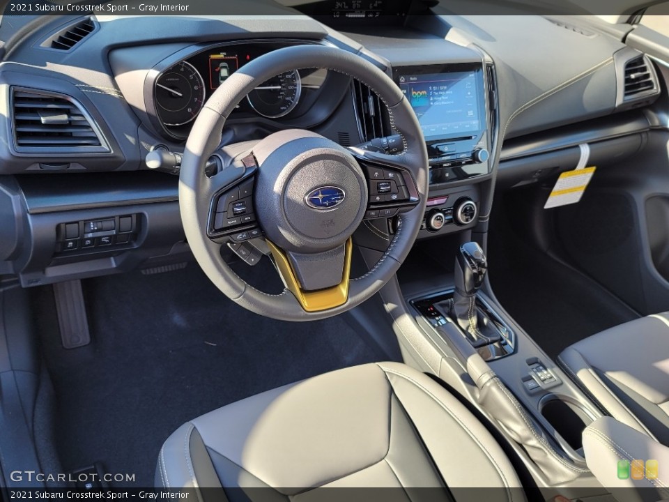 Gray Interior Photo for the 2021 Subaru Crosstrek Sport #143091448