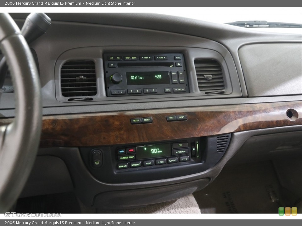 Medium Light Stone Interior Controls for the 2006 Mercury Grand Marquis LS Premium #143092883