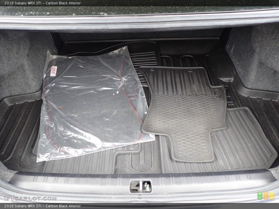 Carbon Black Interior Trunk for the 2018 Subaru WRX STI #143097280