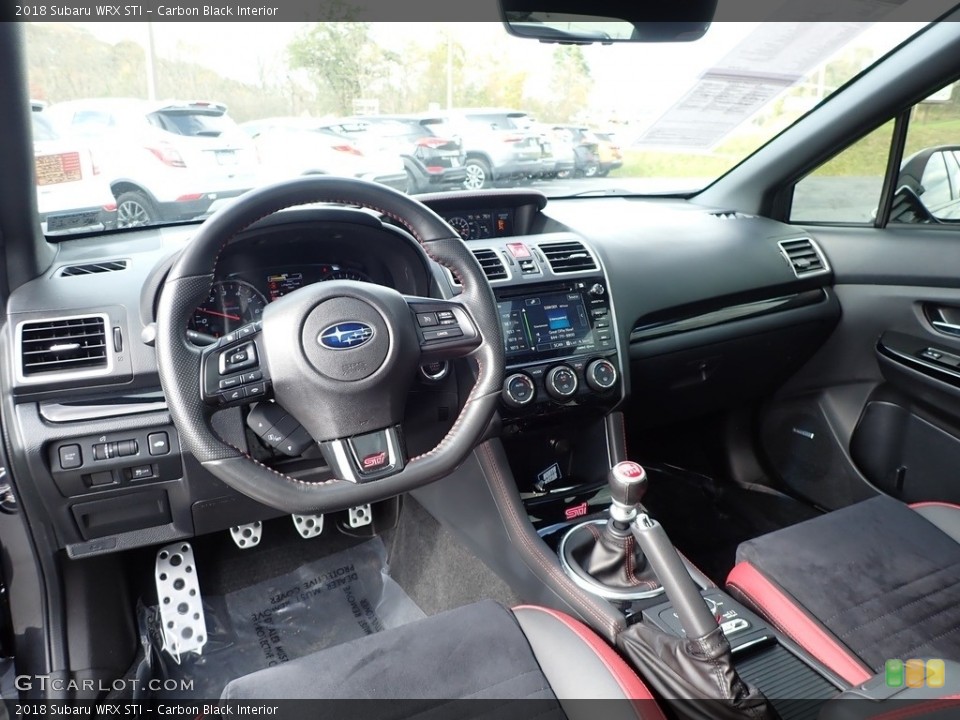 Carbon Black Interior Photo for the 2018 Subaru WRX STI #143097478
