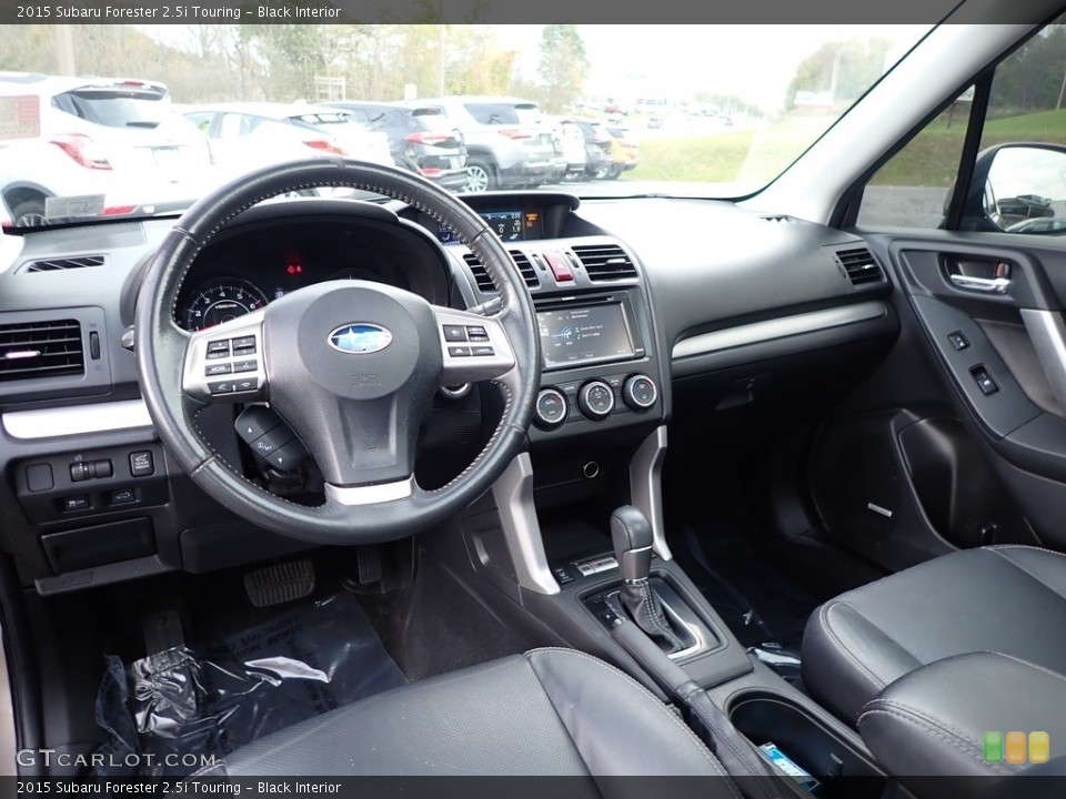 Black Interior Photo for the 2015 Subaru Forester 2.5i Touring #143098216