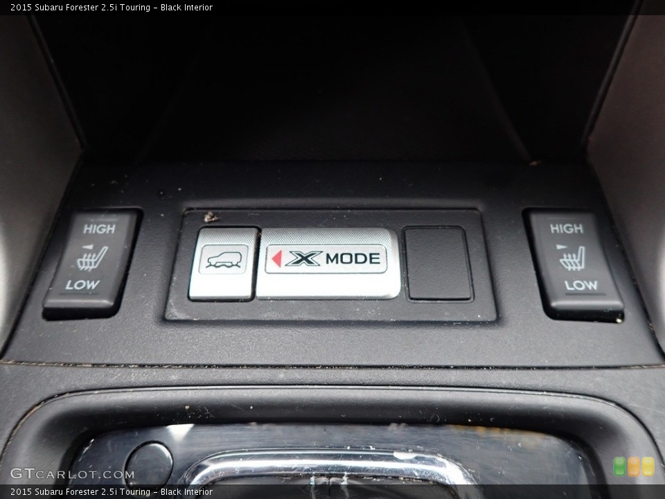 Black Interior Controls for the 2015 Subaru Forester 2.5i Touring #143098345