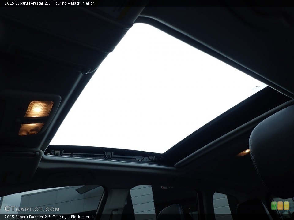 Black Interior Sunroof for the 2015 Subaru Forester 2.5i Touring #143098378