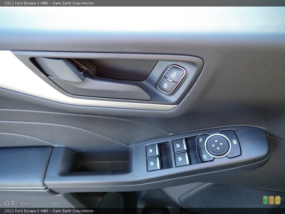 Dark Earth Gray Interior Door Panel for the 2021 Ford Escape S 4WD #143099794