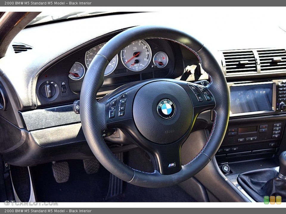 Black Interior Steering Wheel for the 2000 BMW M5  #143102123