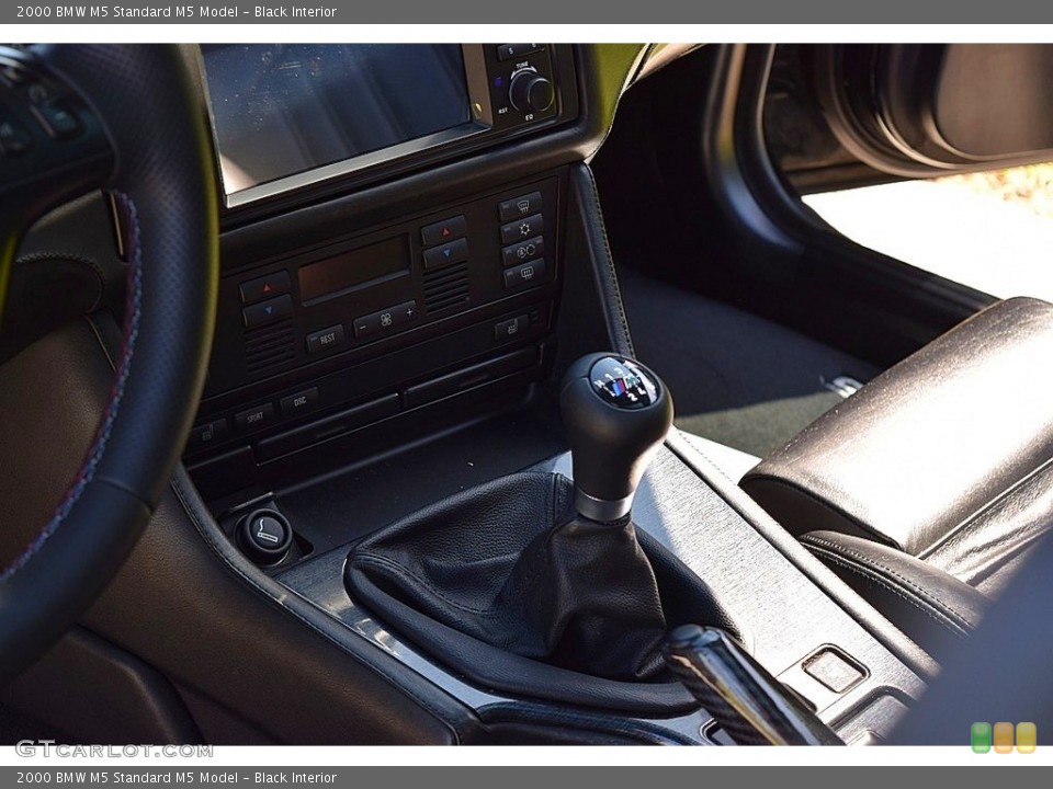 Black Interior Transmission for the 2000 BMW M5  #143102146