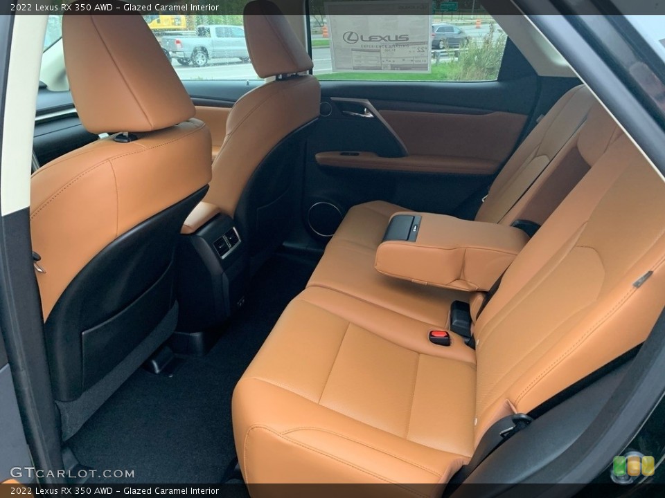 Glazed Caramel Interior Rear Seat for the 2022 Lexus RX 350 AWD #143103455