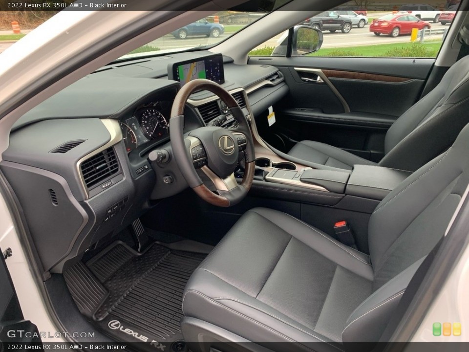 Black Interior Photo for the 2022 Lexus RX 350L AWD #143103824