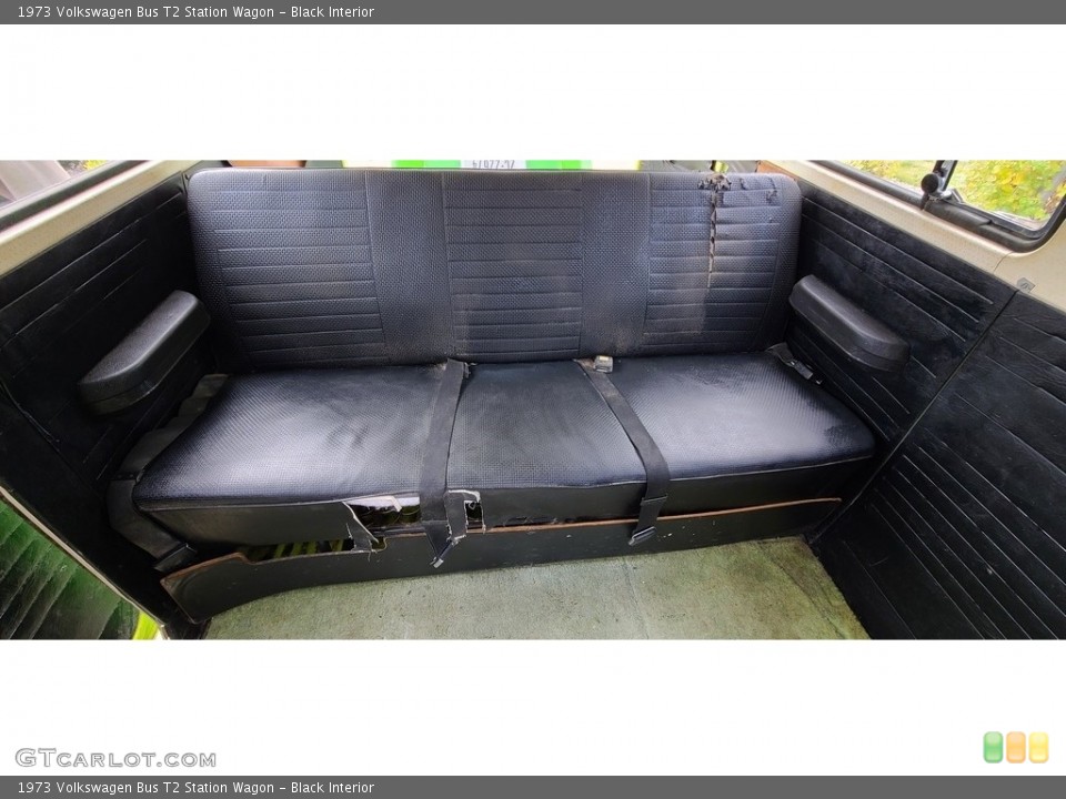 Black 1973 Volkswagen Bus Interiors