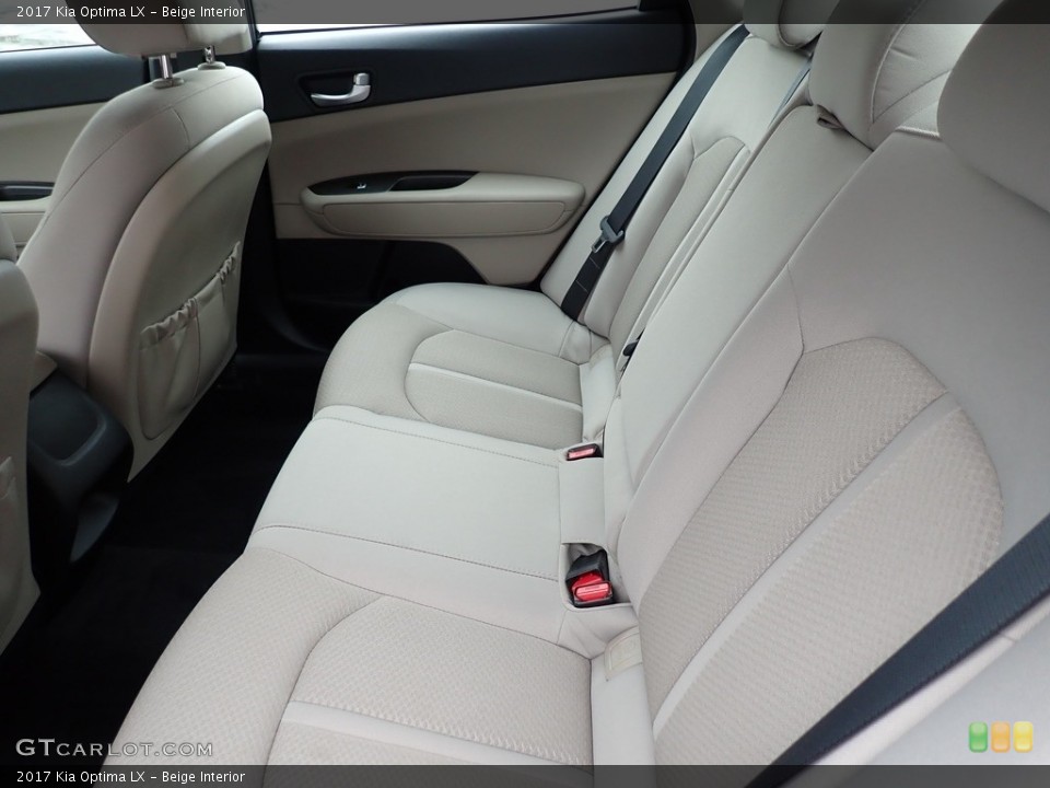 Beige Interior Rear Seat for the 2017 Kia Optima LX #143109295