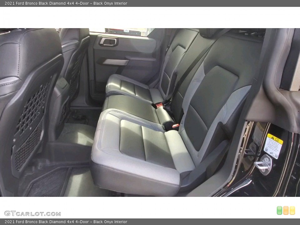 Black Onyx Interior Rear Seat for the 2021 Ford Bronco Black Diamond 4x4 4-Door #143111045