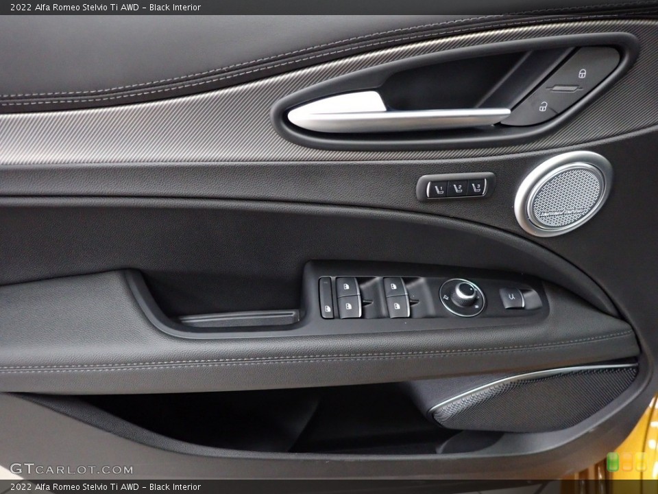 Black Interior Door Panel for the 2022 Alfa Romeo Stelvio Ti AWD #143113423