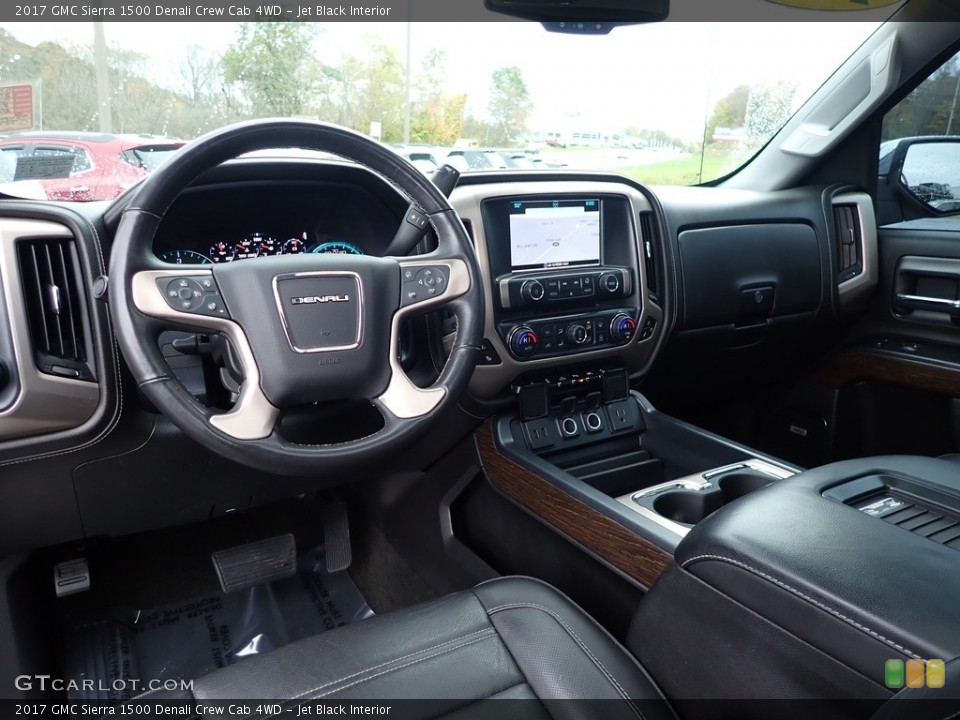 Jet Black 2017 GMC Sierra 1500 Interiors