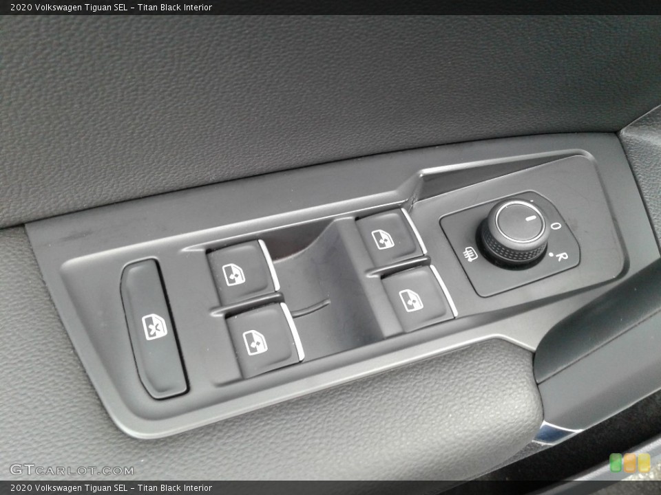Titan Black Interior Controls for the 2020 Volkswagen Tiguan SEL #143113990