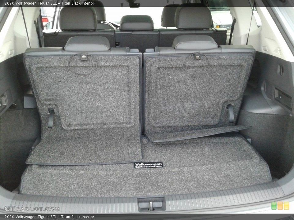 Titan Black Interior Trunk for the 2020 Volkswagen Tiguan SEL #143114092