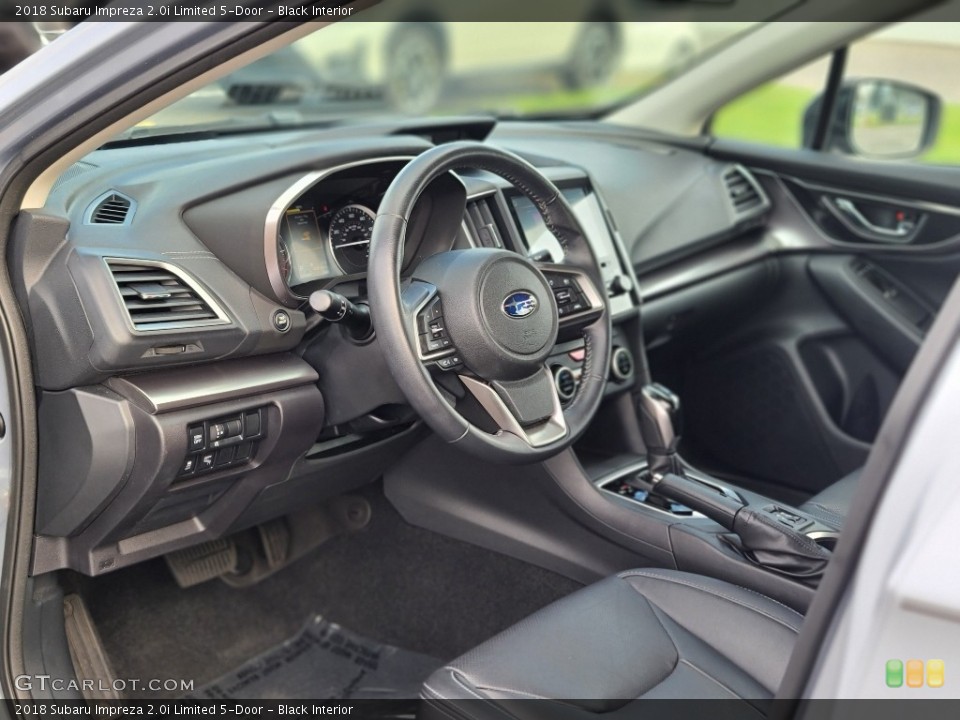 Black Interior Photo for the 2018 Subaru Impreza 2.0i Limited 5-Door #143114350