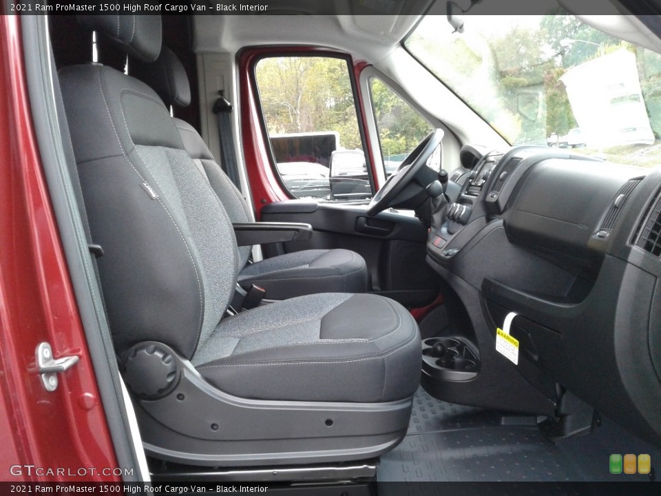 Black Interior Front Seat for the 2021 Ram ProMaster 1500 High Roof Cargo Van #143115475