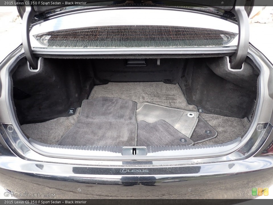 Black Interior Trunk for the 2015 Lexus GS 350 F Sport Sedan #143116078