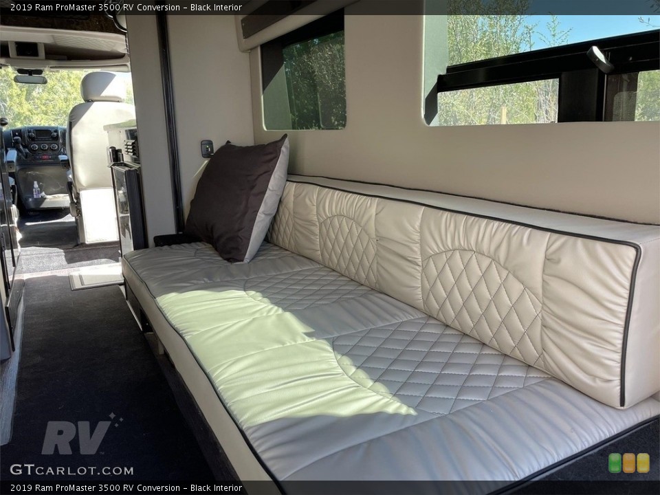 Black Interior Photo for the 2019 Ram ProMaster 3500 RV Conversion #143121760