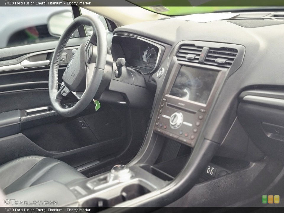 Ebony Interior Dashboard for the 2020 Ford Fusion Energi Titanium #143122507