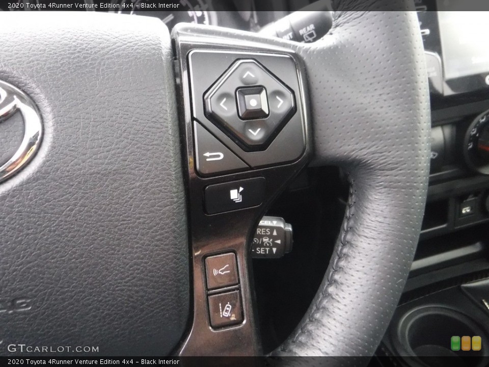 Black Interior Steering Wheel for the 2020 Toyota 4Runner Venture Edition 4x4 #143122921