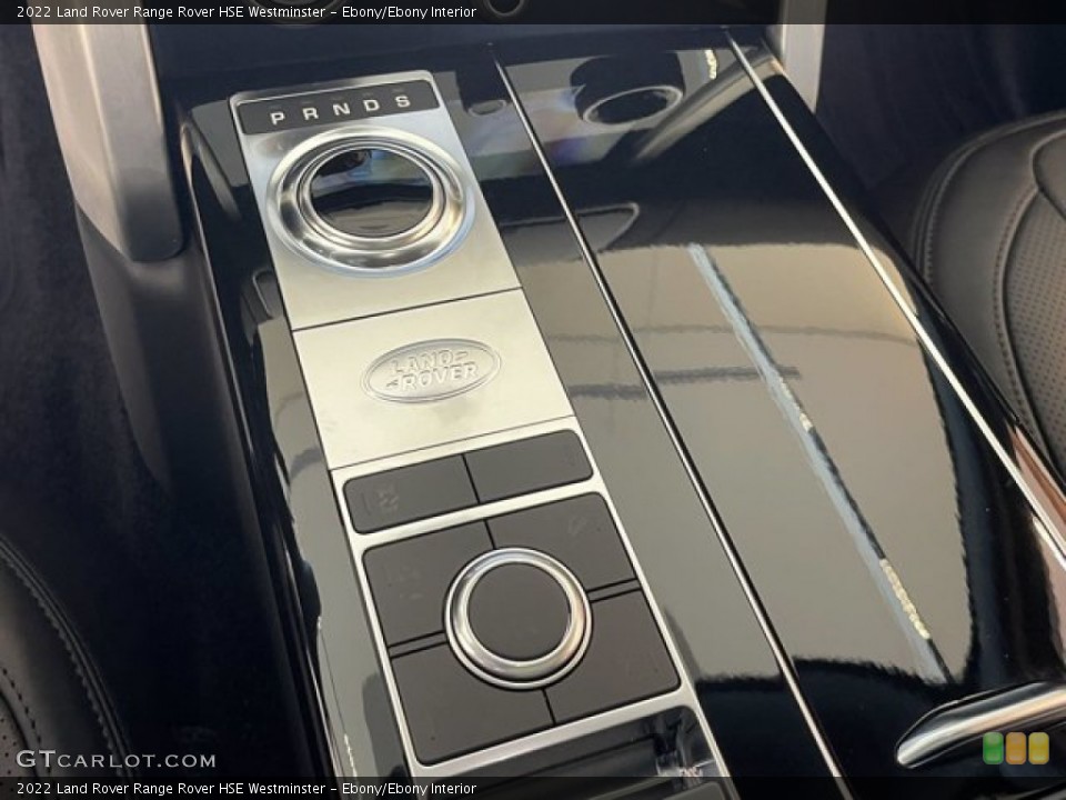 Ebony/Ebony Interior Controls for the 2022 Land Rover Range Rover HSE Westminster #143125244