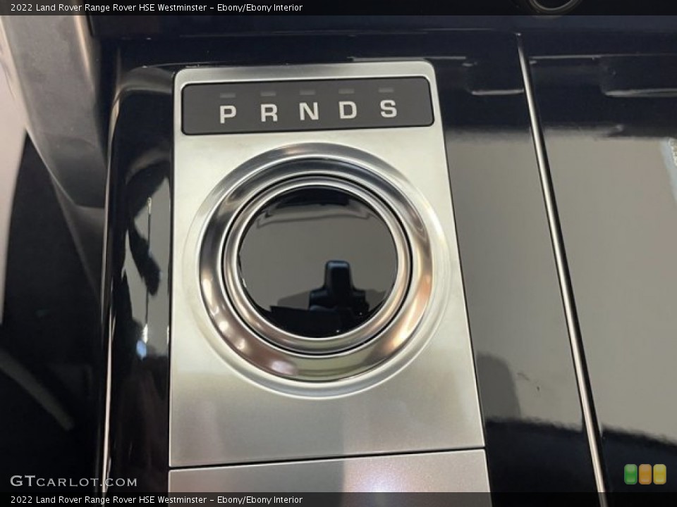 Ebony/Ebony Interior Transmission for the 2022 Land Rover Range Rover HSE Westminster #143125265