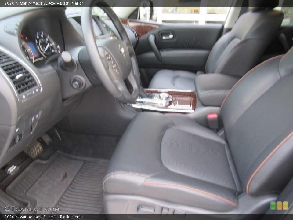 Black Interior Photo for the 2020 Nissan Armada SL 4x4 #143125439