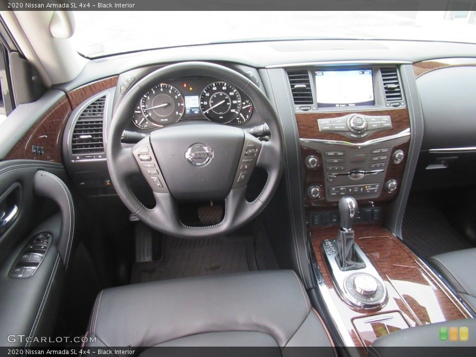 Black Interior Dashboard for the 2020 Nissan Armada SL 4x4 #143125517