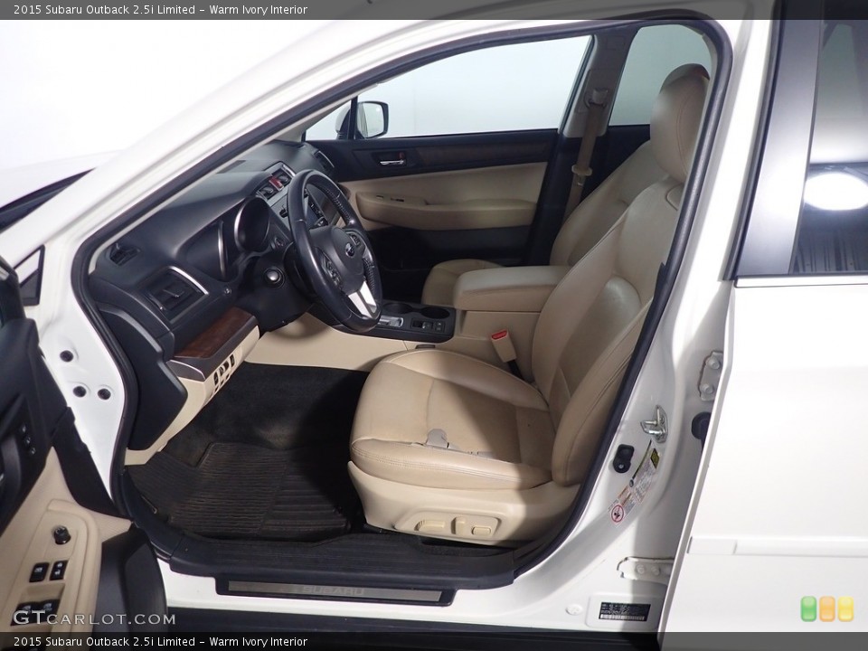 Warm Ivory Interior Front Seat for the 2015 Subaru Outback 2.5i Limited #143125790