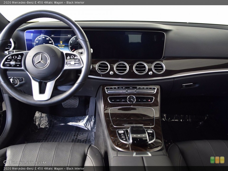 Black Interior Dashboard for the 2020 Mercedes-Benz E 450 4Matic Wagon #143127589