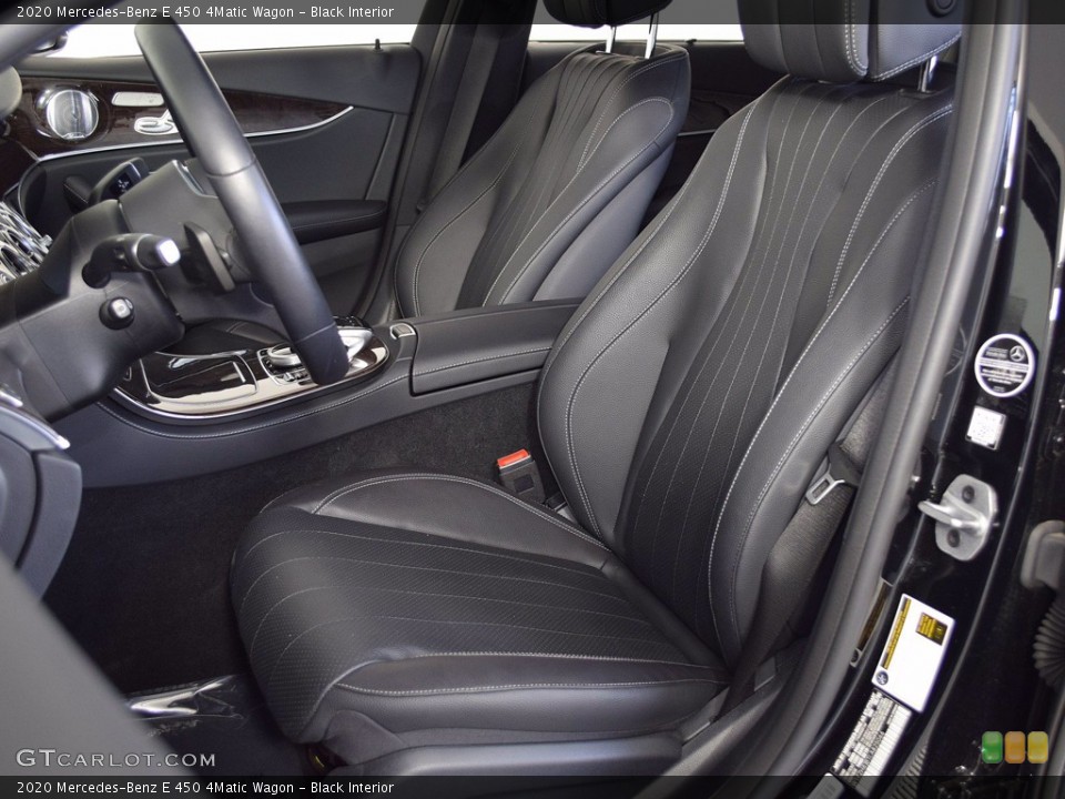 Black Interior Front Seat for the 2020 Mercedes-Benz E 450 4Matic Wagon #143127885