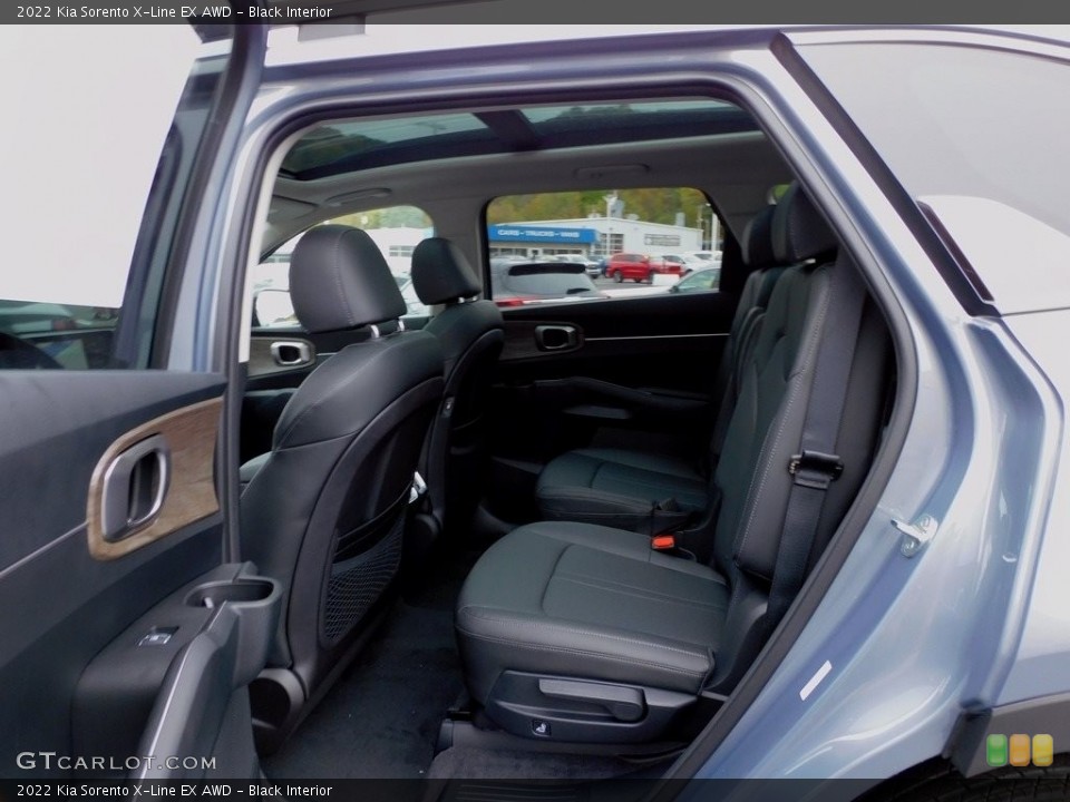 Black Interior Rear Seat for the 2022 Kia Sorento X-Line EX AWD #143128182