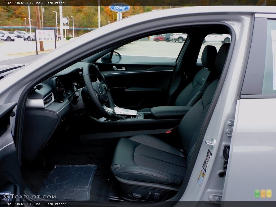 Black Interior Front Seat for the 2022 Kia K5 GT-Line #143128617