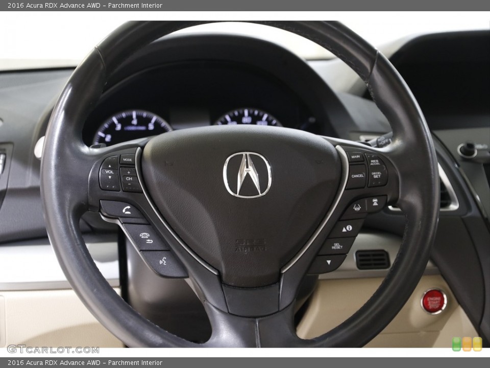 Parchment Interior Steering Wheel for the 2016 Acura RDX Advance AWD #143129616