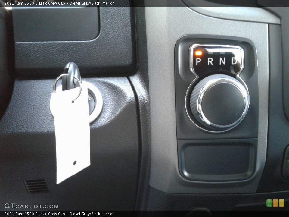 Diesel Gray/Black Interior Transmission for the 2021 Ram 1500 Classic Crew Cab #143132151