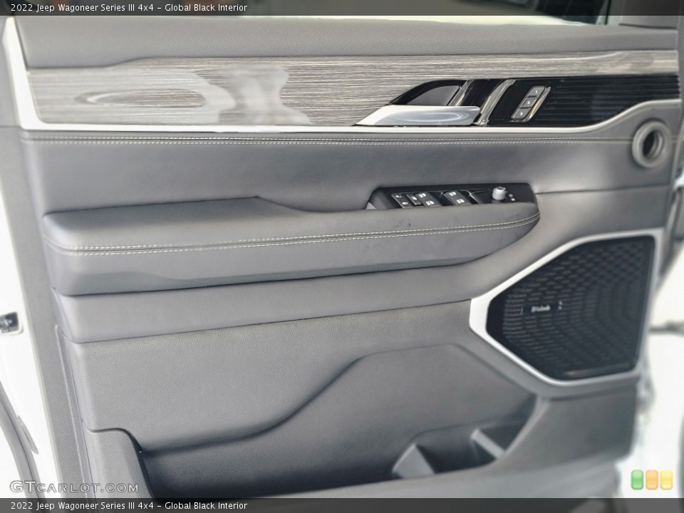 Global Black Interior Door Panel for the 2022 Jeep Wagoneer Series III 4x4 #143132724