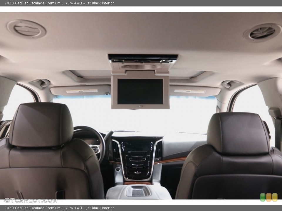 Jet Black Interior Entertainment System for the 2020 Cadillac Escalade Premium Luxury 4WD #143136306