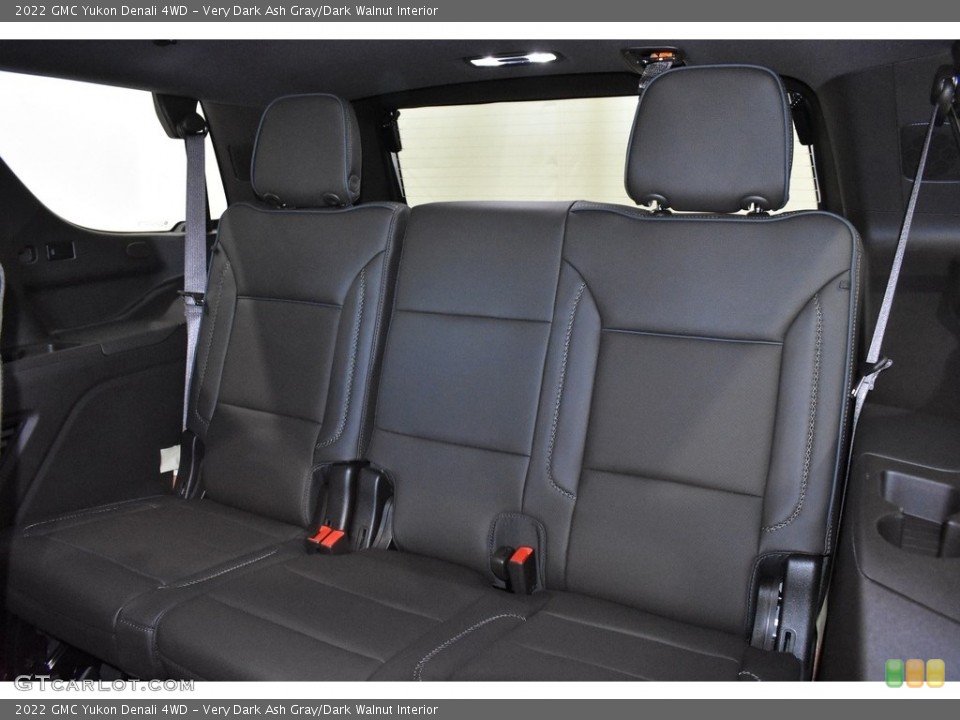 Very Dark Ash Gray/Dark Walnut Interior Rear Seat for the 2022 GMC Yukon Denali 4WD #143136726