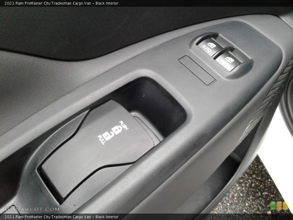Black Interior Controls for the 2021 Ram ProMaster City Tradesman Cargo Van #143140476
