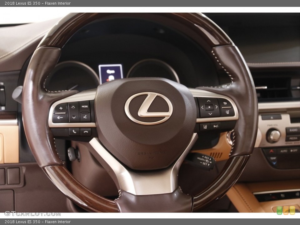 Flaxen Interior Steering Wheel for the 2018 Lexus ES 350 #143143858