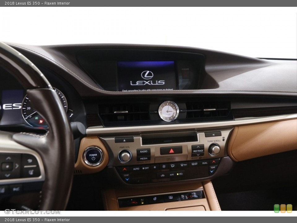 Flaxen Interior Controls for the 2018 Lexus ES 350 #143143900