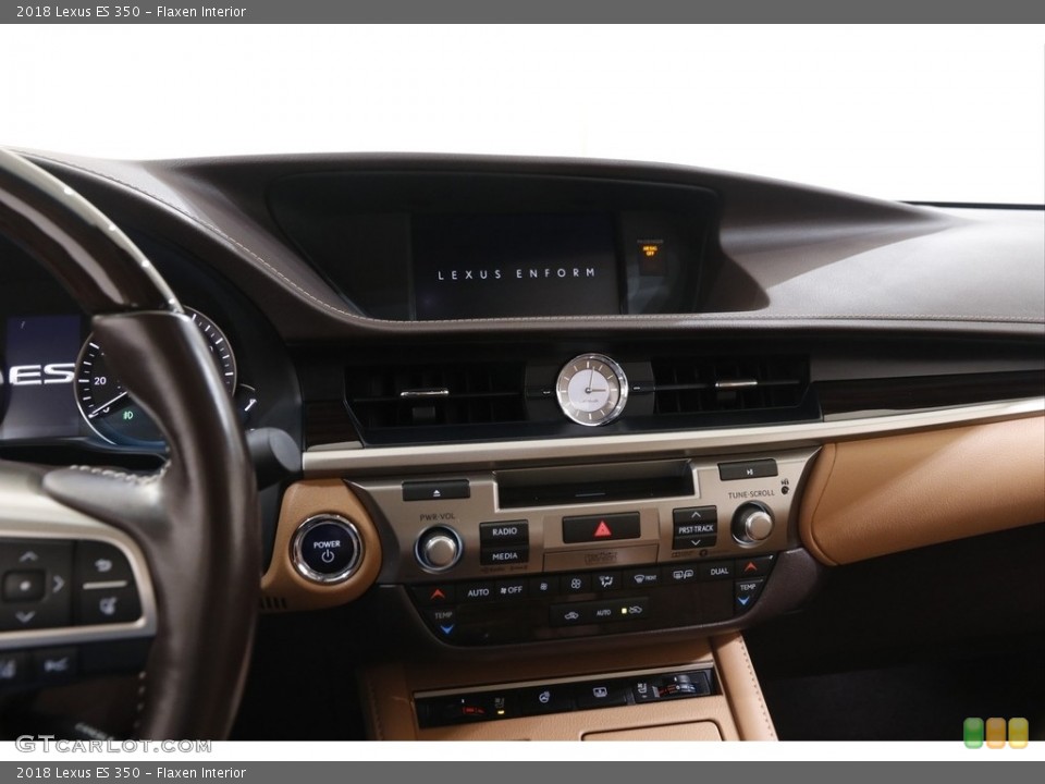 Flaxen Interior Controls for the 2018 Lexus ES 350 #143143924