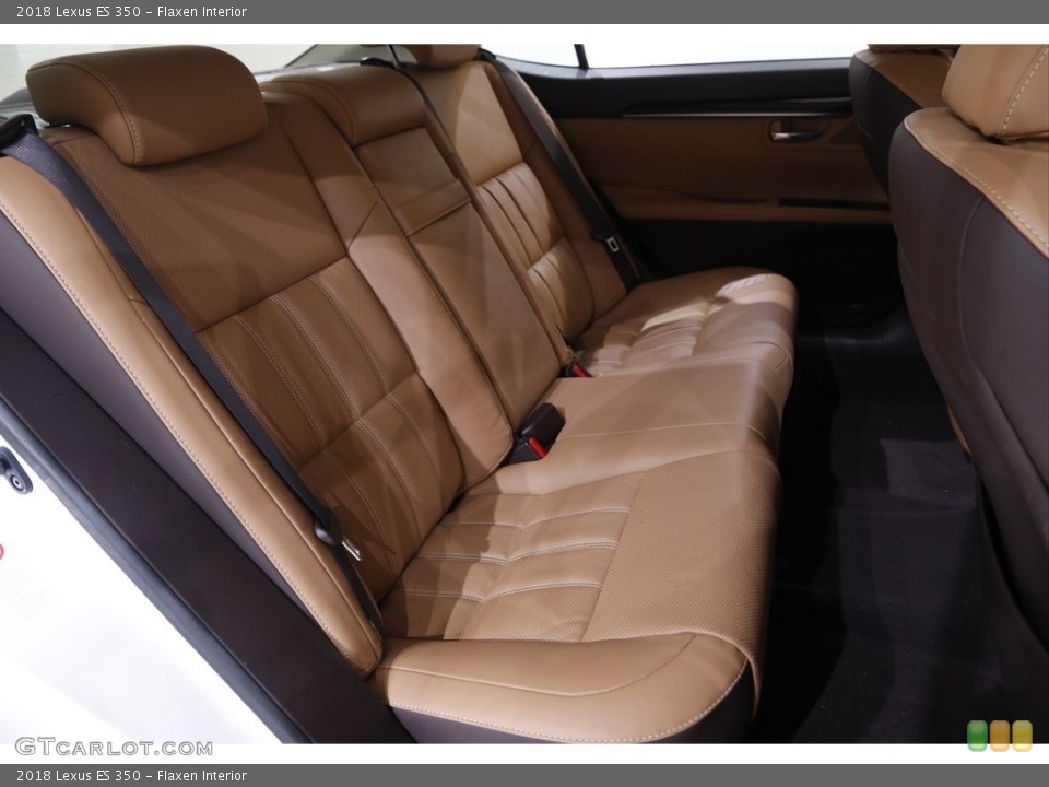 Flaxen Interior Rear Seat for the 2018 Lexus ES 350 #143144095