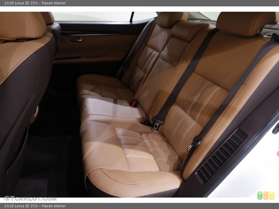 Flaxen Interior Rear Seat for the 2018 Lexus ES 350 #143144110
