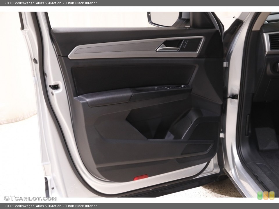 Titan Black Interior Door Panel for the 2018 Volkswagen Atlas S 4Motion #143145596