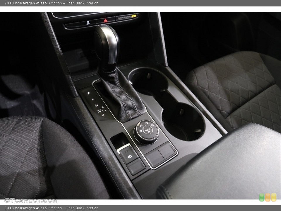 Titan Black Interior Transmission for the 2018 Volkswagen Atlas S 4Motion #143145769